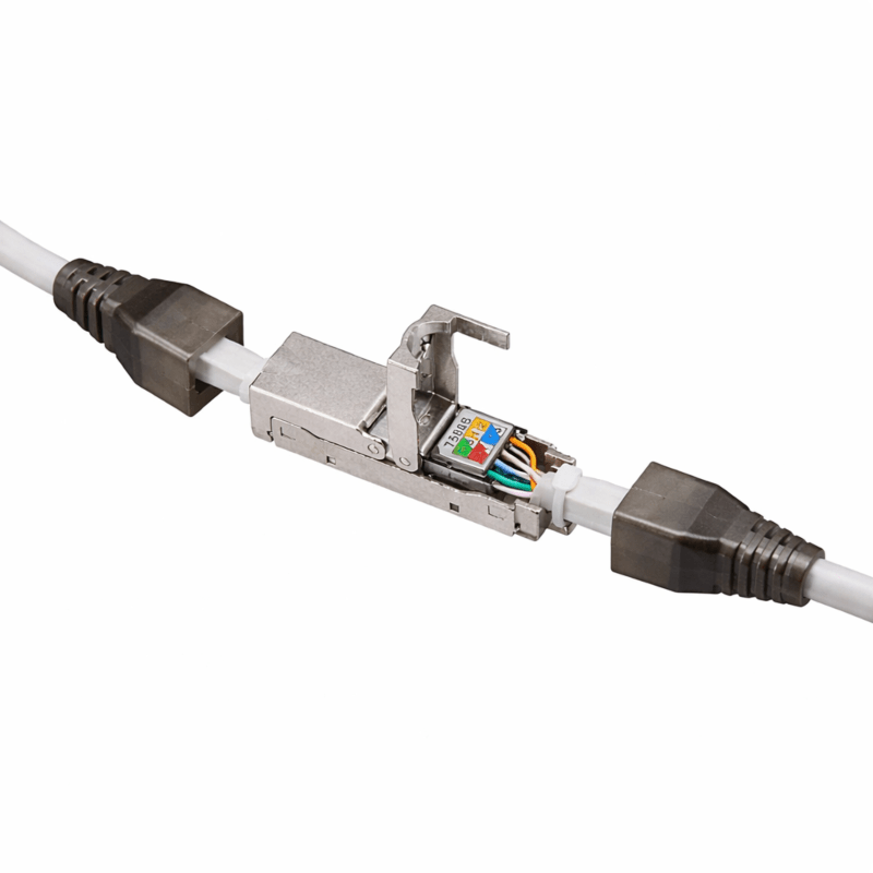Conector de cable delgado sin herramientas DANICOM STP CAT6