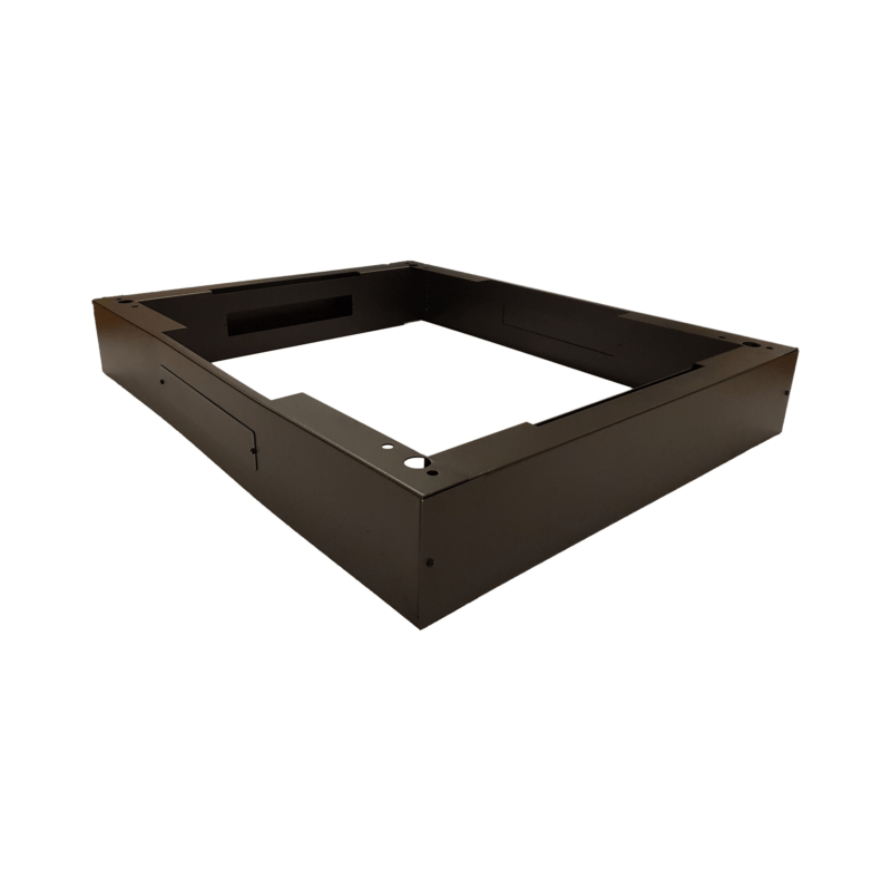 Base para armarios de servidor de 19 pulgadas, 800 x 1200 x 150 mm (ancho x profundidad x alto)