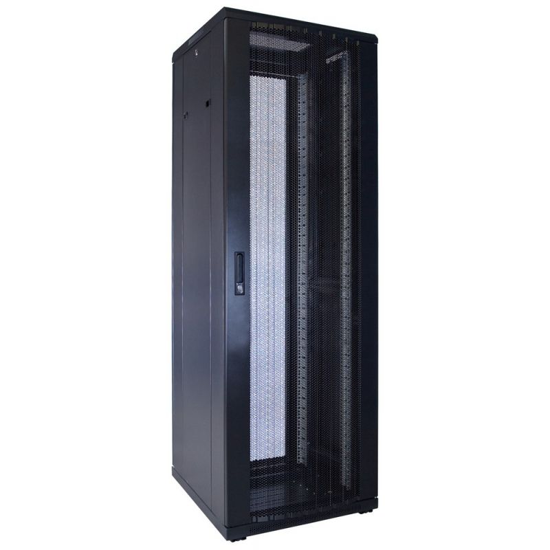 Armario para servidores de 37U con puerta perforada de 600x600x1800 mm (ancho x profundidad x alto)