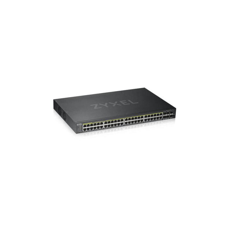 Switch PoE+ gestionado inteligente Zyxel GS1920 de 48 puertos