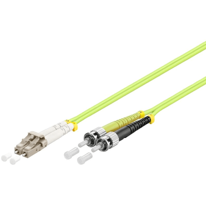 Cable de fibra óptica LC-ST OM5 (optimizado para láser) de 5 m