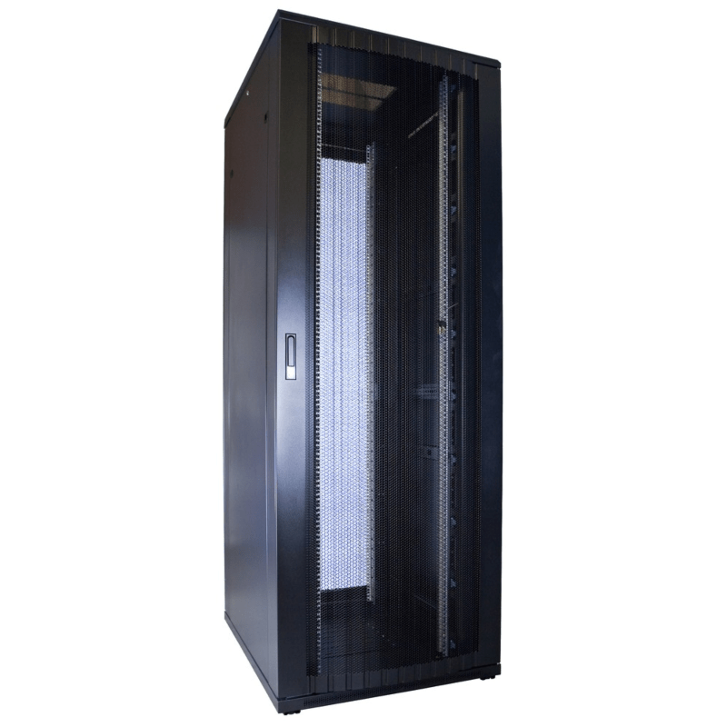Armario para servidores de 47U con puerta perforada de 800x1000x2200 mm (ancho x profundidad x alto)