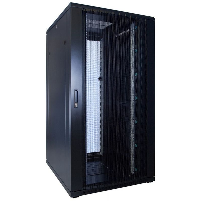 Armario para servidores de 32U con puerta perforada de 800x1000x1600 mm (ancho x profundidad x alto)