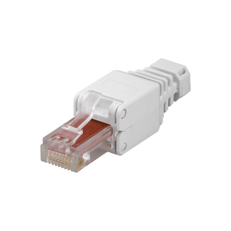 Conector RJ45 sin herramientas DANICOM UTP CAT6a - para núcleos flexibles y rígidos