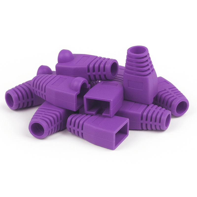 DANICOM Cable Viga RJ45 Morado - 10 piezas