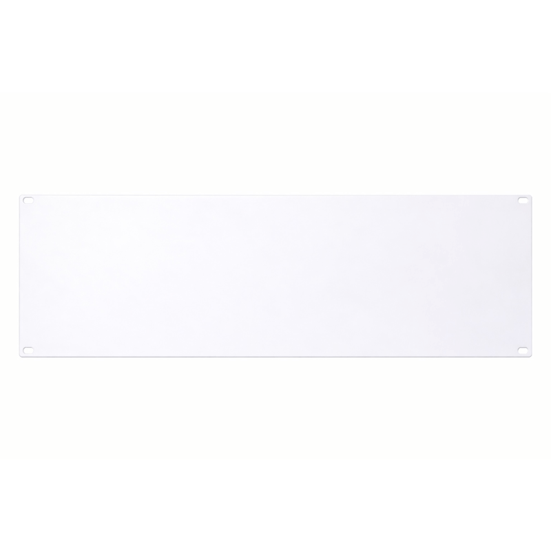 Panel de cubierta de 19 pulgadas - 4U blanco