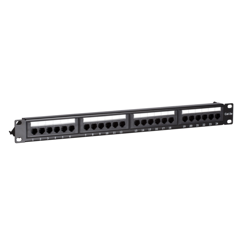 Panel de conexión UTP CAT5e - 24 puertos