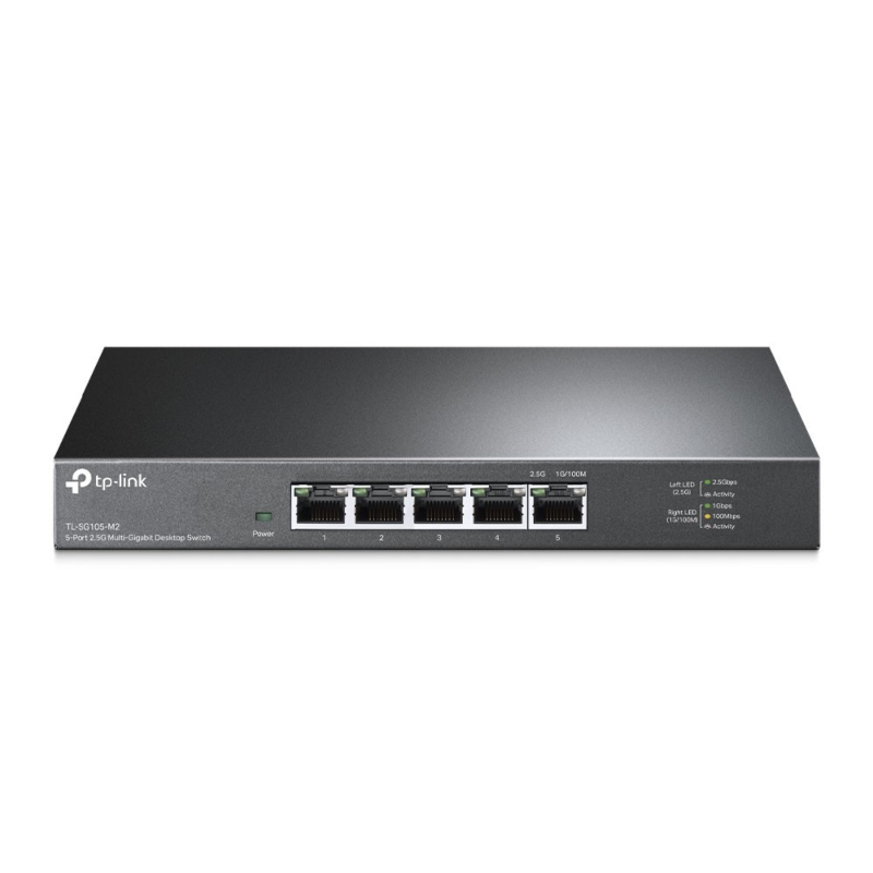 Switch no gestionado TP-Link SG105 de 5 puertos multi-gigabit