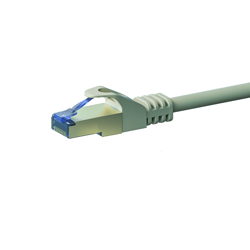 Cable de conexión CAT6a S/FTP (PIMF) de 1,50 m, color gris
