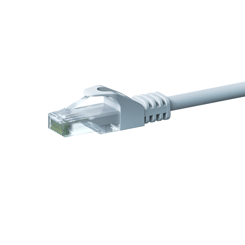Cable de conexión UTP CAT6 de 10 m, blanco - CCA