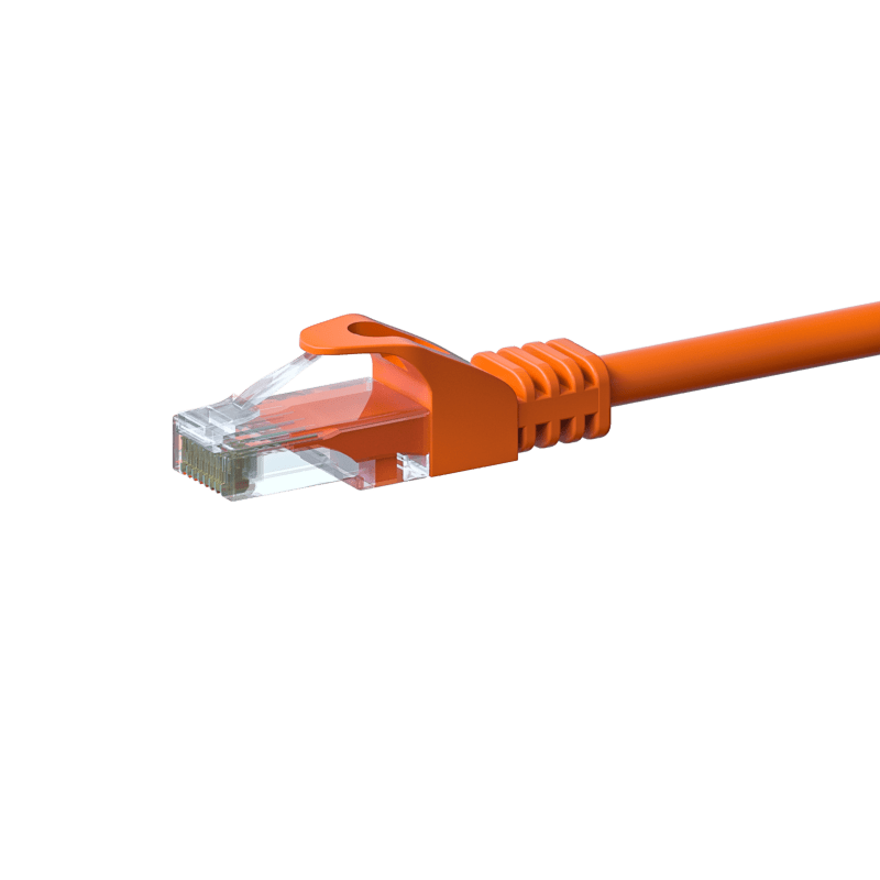 Cable de conexión UTP CAT6 de 1,50 m, color naranja - CCA