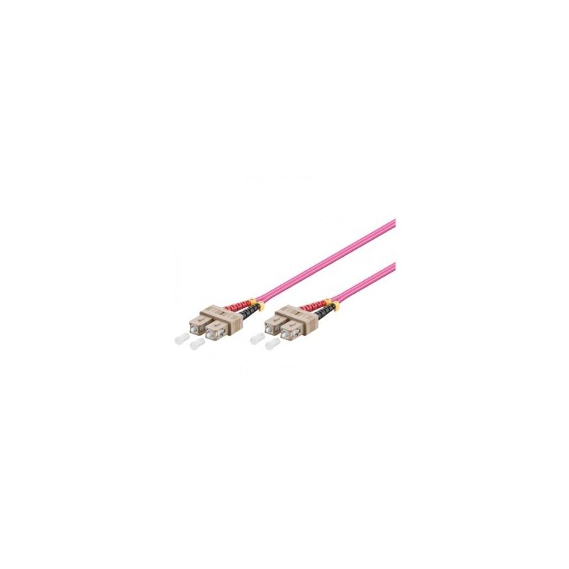 Cable de fibra óptica SC-SC OM4 de 1,50 m