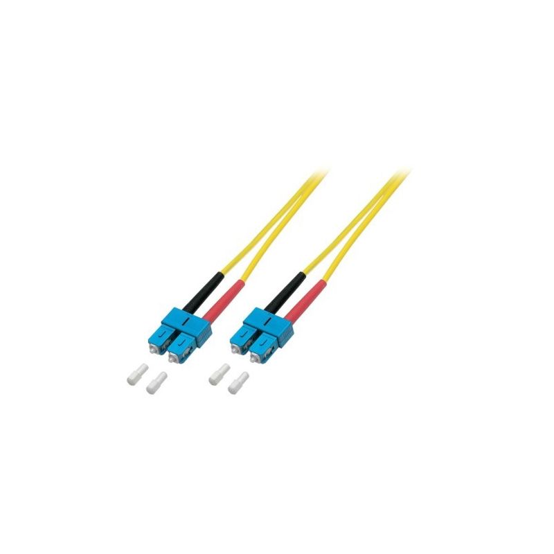Cable de fibra óptica dúplex OS2 SC-SC de 20 m