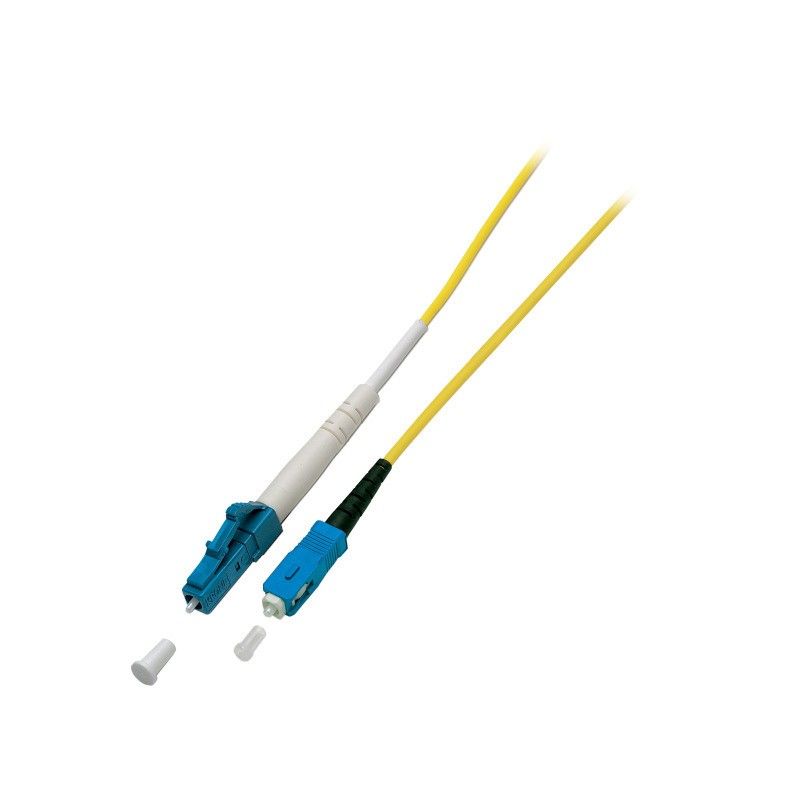 Cable de fibra óptica simplex OS2 LC-SC de 2 m