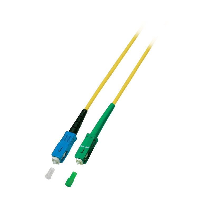 Cable de fibra óptica simplex OS2 SC/APC-SC de 3 m