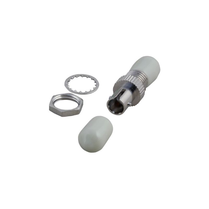 Acoplador multimodo ST-ST simplex con carcasa metálica