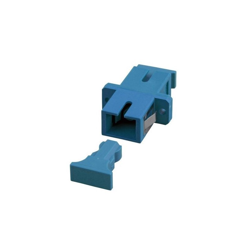 Acoplamiento monomodo SC-SC simplex azul