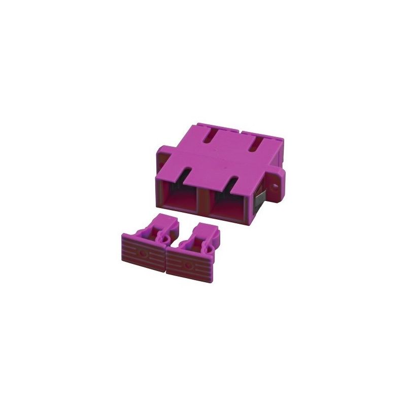 Acoplamiento multimodo dúplex SC-SC morado