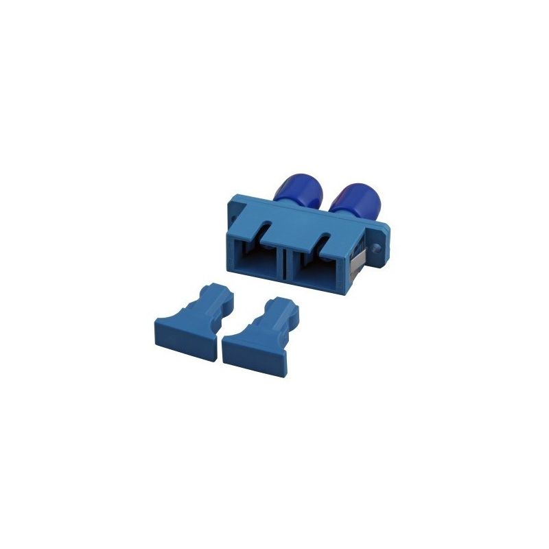 Acoplamiento monomodo SC-ST dúplex azul