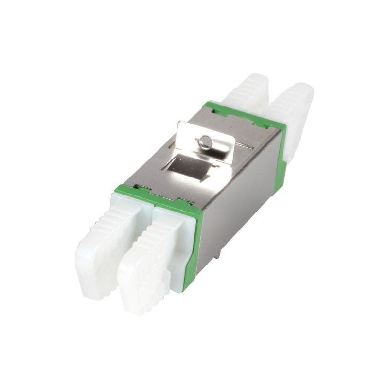 Acoplamiento monomodo E2000-E2000 dúplex verde