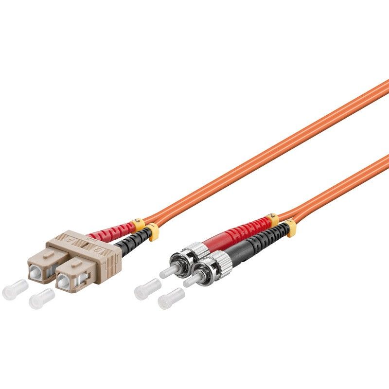 Cable de fibra óptica SC-ST OM2 de 7 m