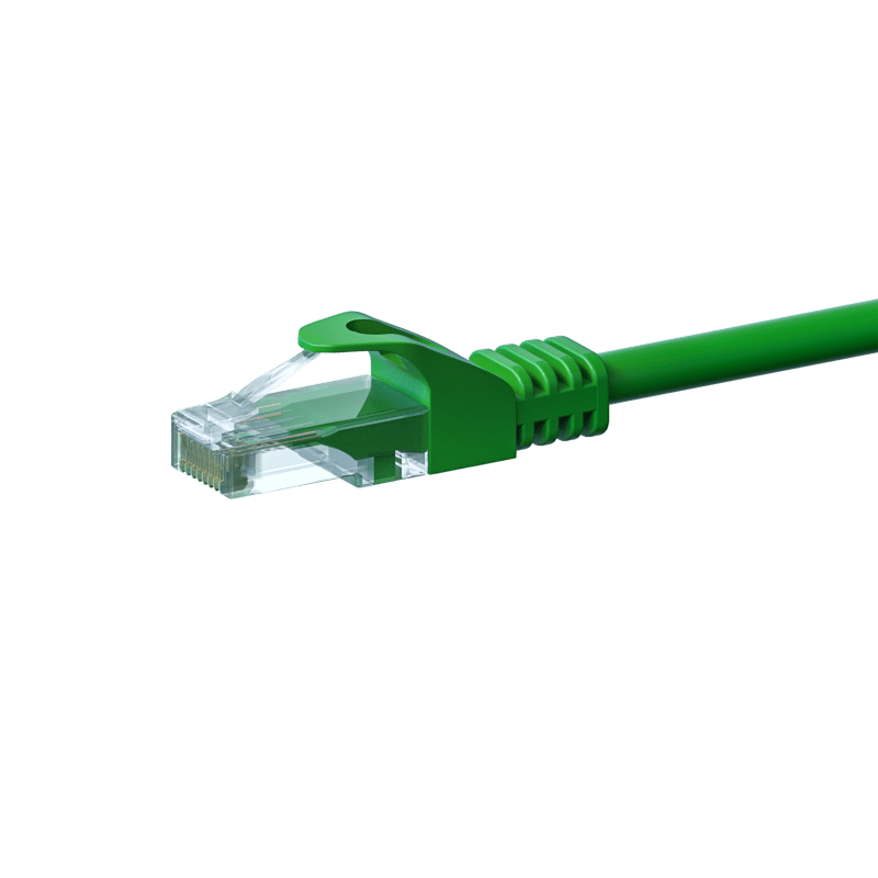 Cable de conexión UTP CAT6 de 5 m, color verde - CCA