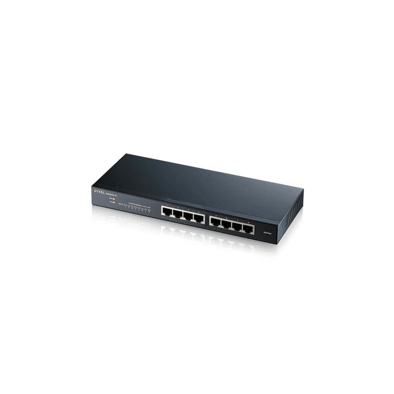 Switch inteligente gestionado Zyxel GS1900 de 8 puertos