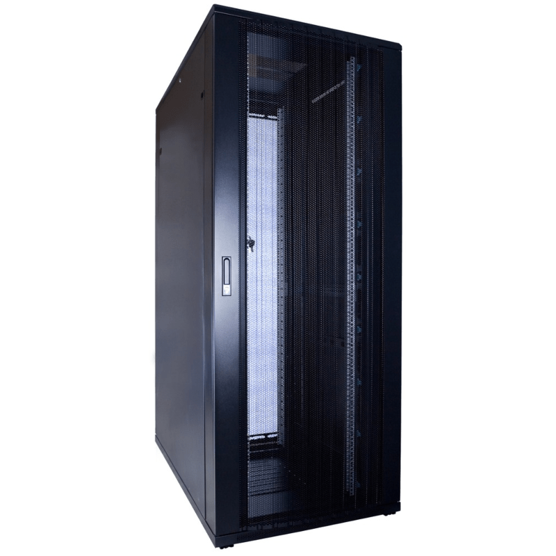 Armario para servidores de 42U con puerta perforada de 800x1200x2000 mm (ancho x profundidad x alto)
