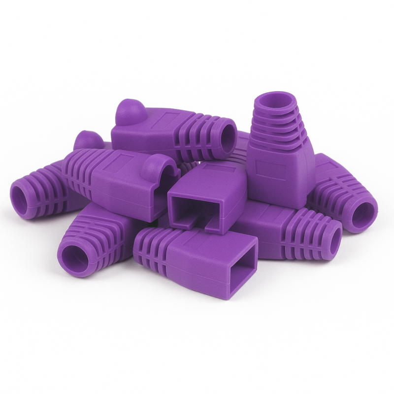 DANICOM Cable Viga RJ45 Morado - 10 piezas