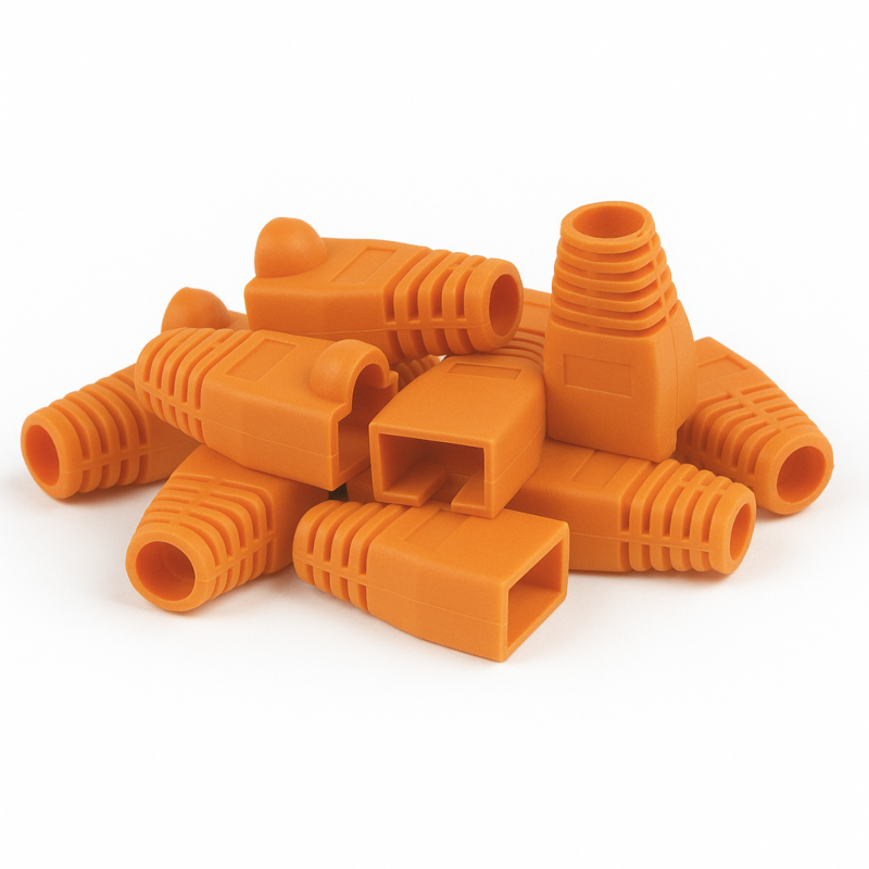 DANICOM Cable Viga RJ45 Naranja - 10 piezas