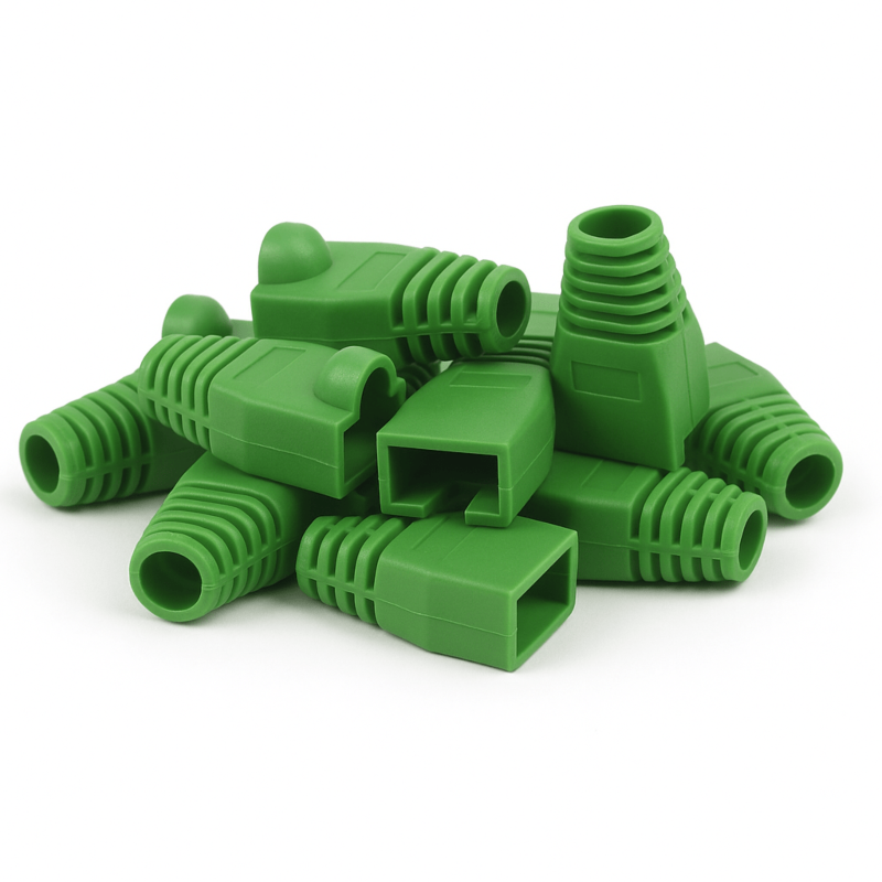 DANICOM Cable Viga RJ45 Verde - 10 piezas