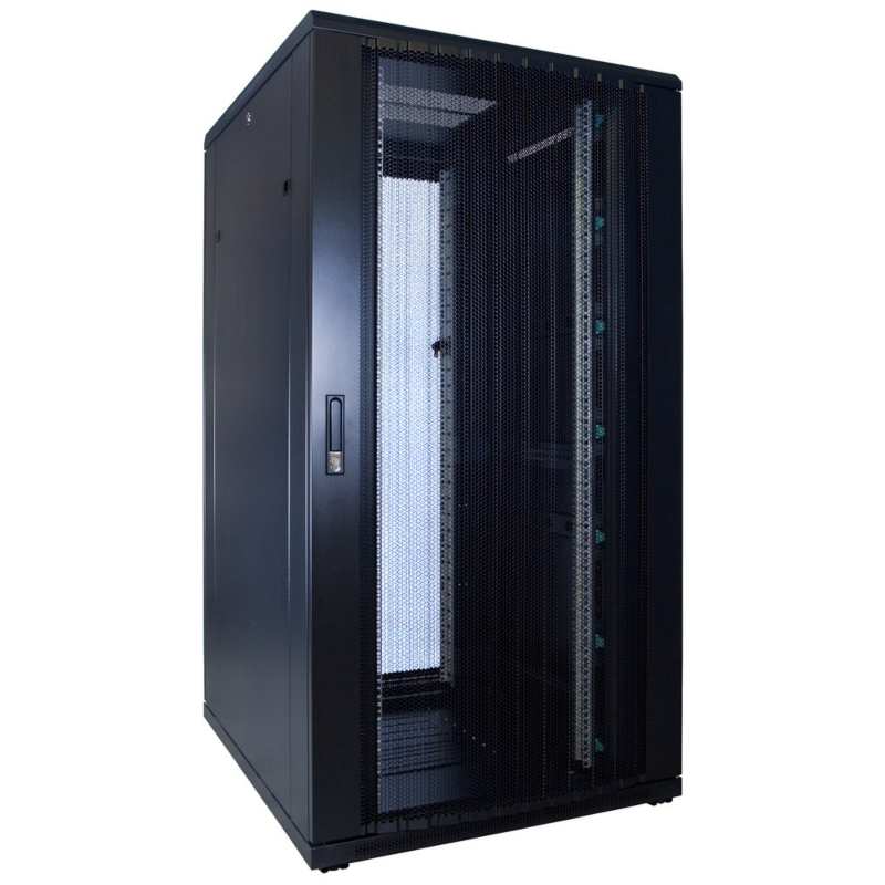 Armario para servidores de 32U con puerta perforada de 800x1200x1600 mm (ancho x profundidad x alto)