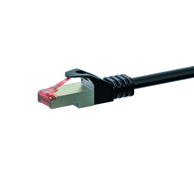 Cable de conexión CAT6 S/FTP (PIMF) de 5 m, color negro