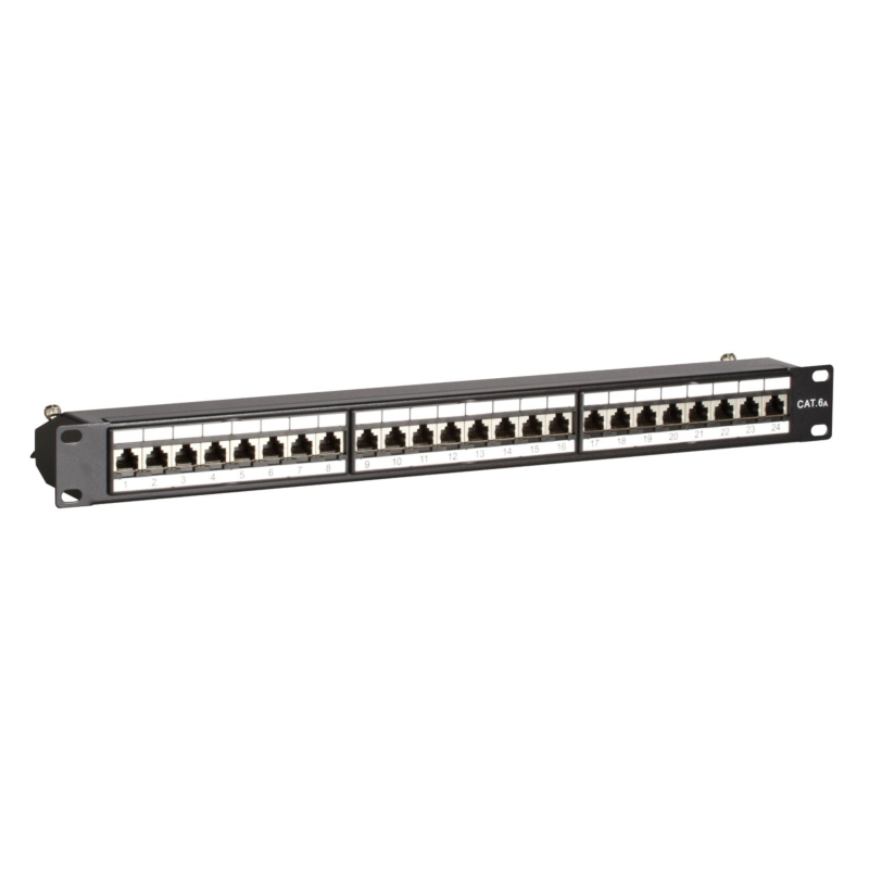 Panel de conexión CAT6a STP - 24 puertos