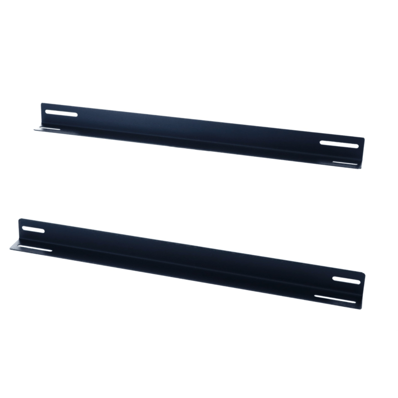 Pack de 2 perfiles en L aptos para armarios de servidores de 800 mm de profundidad.
