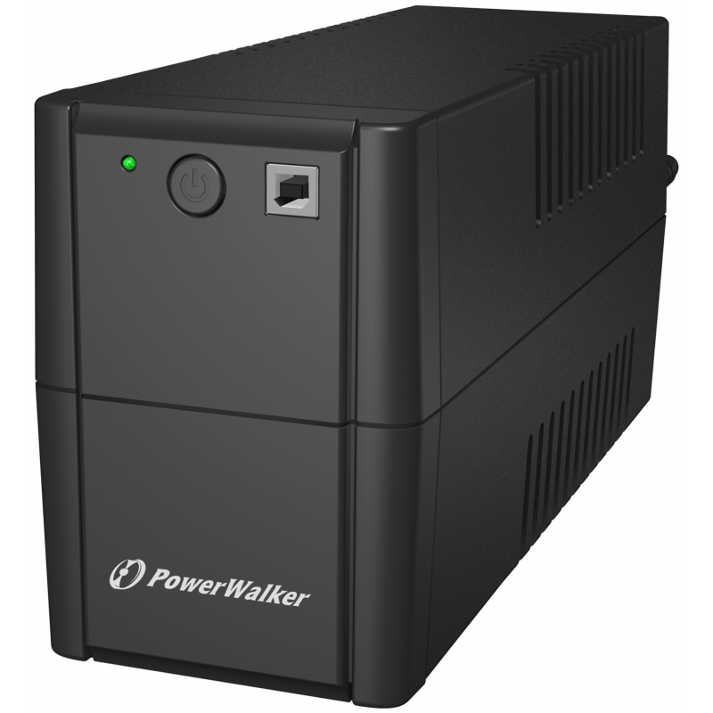 Sistema de alimentación ininterrumpida (UPS) PowerWalker interactivo de 850 VA