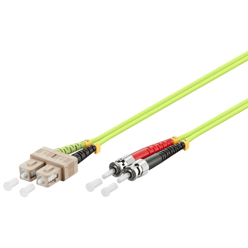 Cable de fibra óptica SC-ST OM5 (optimizado para láser) de 20 m