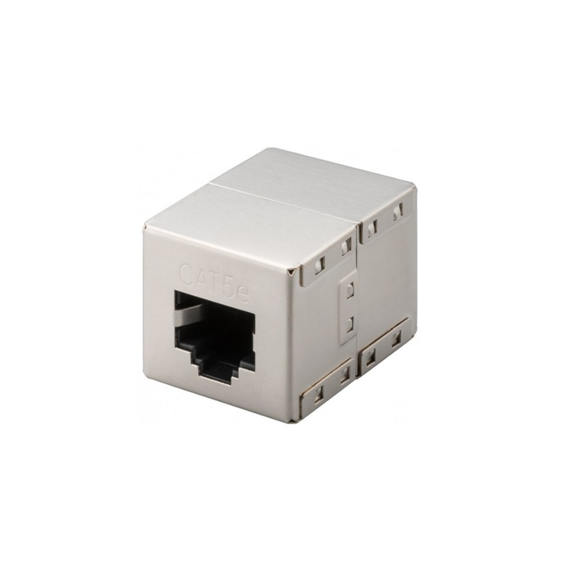 Acoplador DANICOM CAT5e RJ45 - Blindado