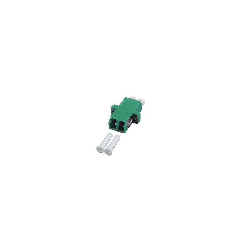 Dúplex LC-LC de modo único verde