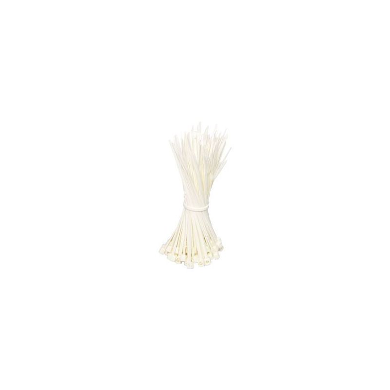 Bridas para cables de 360 mm, color natural - 100 unidades