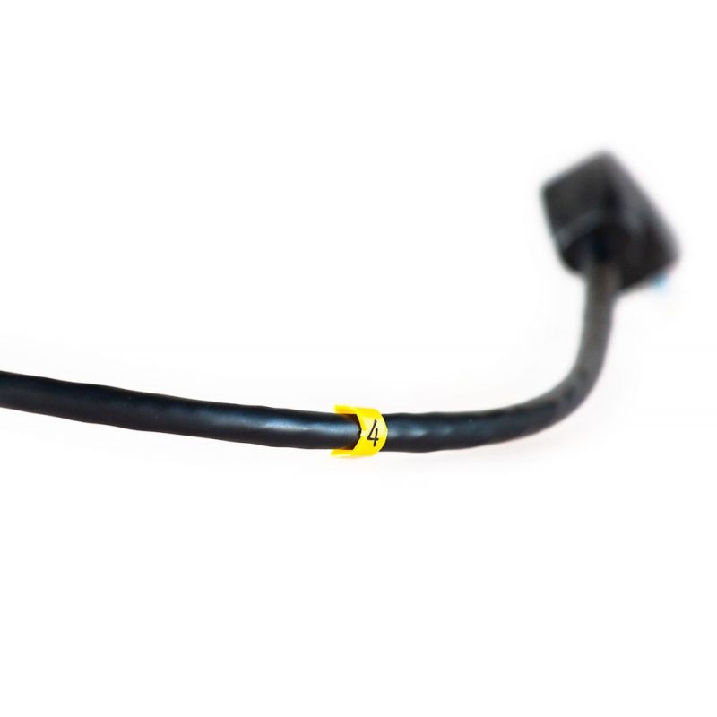 Juego de 200 marcadores de cables, 20 de cada número.