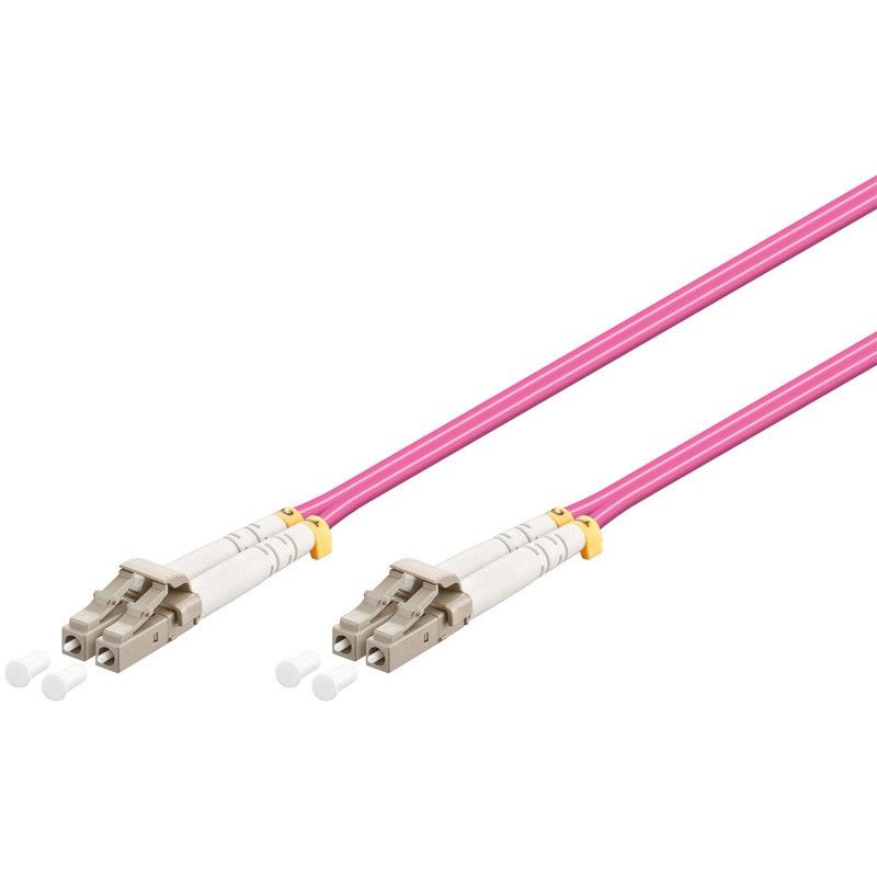 Cable de fibra óptica LC-LC OM4 de 5 m