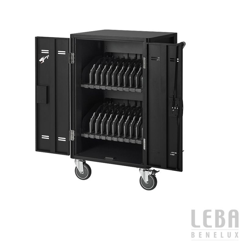 Carro para portátiles Leba Futura 20 - Capacidad para 20 dispositivos