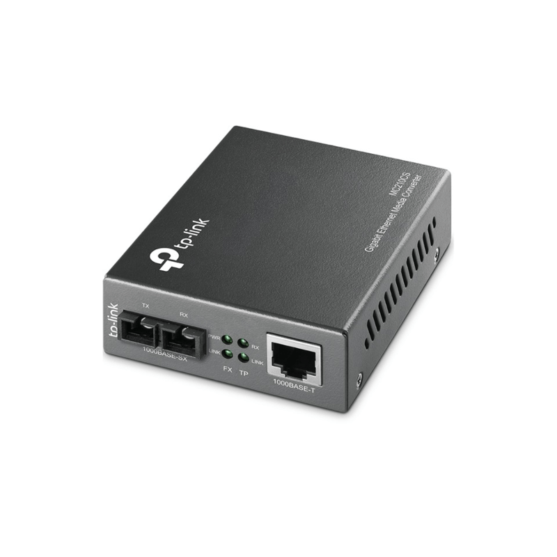 Convertidor de fibra óptica TP-Link MC210CS monomodo 1310nm SC 15Km