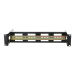 Carril DIN 2U para racks de 19 pulgadas - profundidad ajustable